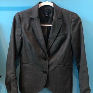 J. crew gray wool blazer - size 0 XS